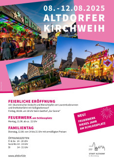 Kirchweih-Programm Altdorf 2025